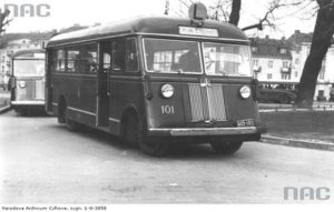 Autobusy warszawskie - Autobus Linii L Chevrolet 1937 - 1939